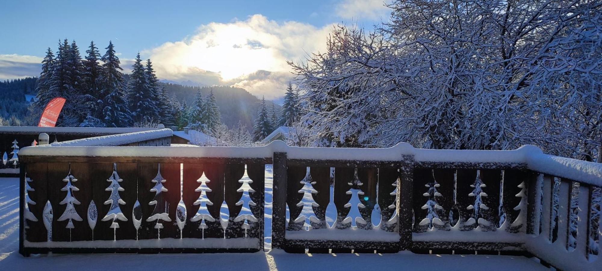 Le Taconet Ξενοδοχείο Le Praz de Lys Εξωτερικό φωτογραφία
